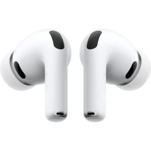 Apple AirPods Pro 3 (2025 3e génération), sans fil, réduction de bruit, mesure de la fréquence cardiaque, traduction en direct, puce H2, USB-C, blanc