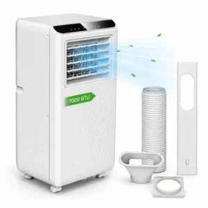 Climatiseur Mobile 3-en-1 | 7000 Btu – Avec Déshumidification